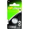 GP batterijen GP Pila a bottone al litio CR2032, blister 1