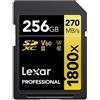 Lexar Professional SDXC 256 GB BL 1800x UHS-II V60 Gold
