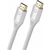 Oehlbach Cavo Black Magic Ultra High-Speed 4K/8K HDMI, 120Hz - 0.75M Bianco