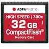 Agfaphoto Compact Flash 32GB ad alta velocità 300x MLC