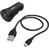 Hama Caricabatterie per auto Hama Set Caricabatterie Micro USB 3A QC3.0