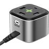 Celly Power Station 65W, 5 porte USB di cui 2 USB-C