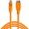 Tether Tools TetherPro da USB-C a 3.0 Micro-B 4,6 m arancione