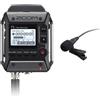 Zoom Registratore portatile F1-LP con microfono Lavelier