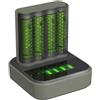 GP batterijen GP M451 + 4x ReCyko AA 2600mAh + docking station