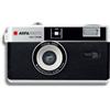 AgfaPhoto Reusable Half Frame Photo Camera, nero, analogica