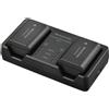 OM SYSTEM SBCX-1 batteria + set di lader
