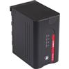 Swit S-8D58 Batteria DV per Panasonic VW-VBD58, 4LED, uscita DC, uscita USB 43Wh