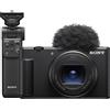 Sony fotocamera compatta ZV-1 II + Impugnatura | ✅ Garanzia di 5 anni