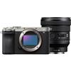 Sony Alpha 7C II argenta + 16-35mm F/4.0 G PZ | ✅Garanzia di 5 anni