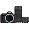 Canon EOS R50 + RF-S 18-45mm F/4.5-6.3 IS STM + RF 100-400mm F/5.6-8 IS USM | ✅Garanzia di 5 anni