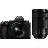 Panasonic Lumix DC-S5 IIX body + Lumix S 20-60mm F/3.5-5.6 + Lumix S 70-300mm F/4.5-5.6 Macro OIS | ✅Garanzia di 5 anni
