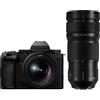 Panasonic Lumix DC-S5 IIX Corpo + Lumix S 20-60mm F/3.5-5.6 + Lumix S Pro 70-200mm F/2.8 | ✅ Garanzia di 5 anni