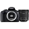 Canon EOS 2000D + Canon EF-S 10-18mm F/4.5-5.6 IS STM WIDE KIT | ✅ Garanzia di 5 anni