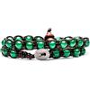 Tamashii Bracciale Tibetano Agata Verde Doppio Giro BHS 600-12 Verde MainApps