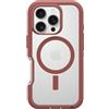OtterBox Cover per iPhone 16 Pro Defender Series XT MagSafe, resistente a shock e cadute, cover ultra robusta, testata 7x vs le norme anti caduta MIL-STD 810G, Trasparente/Marrone