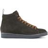 PANCHIC Polacchino P01 in Suede foderato in Faux Fur KHAKI NOCE