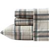 Eddie Bauer Biancheria da Letto in Flanella di Cotone Caldo e Traspirante con Tasche Profonde, Spazzolata per Una Maggiore Morbidezza, Accogliente Decorazione per la casa, certificata Oeko-Tex, Plaid