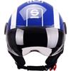 Sparco Casco moto sparco sp601 blu/bianco tg.m