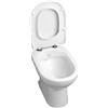 AZZURRA Vaso WC distanziato AZZURRA e bidet diana, sedile escluso P 52 x L 37 x H 39.5 cm bianco