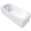 SANYCCES Vasca rettangolare Nerea bianco 160 x 70 cm SANYCCES