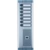 URMET Pulsantiera esterna per citofono URMET MOD. 925 incasso 7 pulsanti in alluminio grigio opaco P 4.3 x L 10.2 x H 34.5 cm