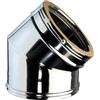 Leroy Merlin Curva 45° DP coibentato D100/150 mm in inox