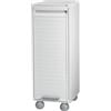 GAROFALO Armadio basso Ice GAROFALO in resina, bianco L 33 x H 92 x P 35 cm, 1 anta, adatto per interno/esterno