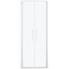 Leroy Merlin Porta doccia battente Record L 96 x H 195 x P 0.6 cm in vetro smerigliato profilo bianco