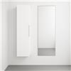 SENSEA Colonna per mobile bagno Essential SENSEA 1 anta P 30 x L 30 x H 116 cm bianco laccato truciolare