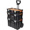 DEXTER PRO Baule porta utensili con ruote DEXTER PRO Z248125INT103 in polipropilene L38 X H67 X