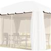 NATERIAL Tenda zanzariera Ysis marrone L 204 x H 346 cm