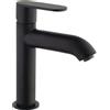 JACUZZI RUBINETTERIA Rubinetto per lavabo a canna media getto laminare cristallino Serena nero spazzolato opaco JACUZZI RUBINETTERIA