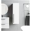 VISOBATH Colonna per mobile bagno Mia VISOBATH 1 anta P 27 x L 35 x H 120 cm blanco ada laccato truciolare