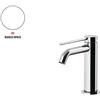 GATTONI RUBINETTERIA Rubinetto per lavabo a canna bassa Circle two bianco opaco GATTONI RUBINETTERIA
