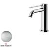 GATTONI RUBINETTERIA Rubinetto per lavabo a canna bassa Circle two cromo spazzolato opaco GATTONI RUBINETTERIA