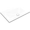 Leroy Merlin Piatto doccia in ceramica PUNTO bianco L 120 x L 80 x H 3.5 cm opaco