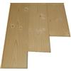 Leroy Merlin Listone legno grezzo beige 1° scelta H 10 x L 300 cm Sp 10 mm