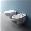 Ideal Standard Coppia sanitari sospesi scarico a pavimento IDEAL STANDARD Alpha WC: P 52 x L 35.5 x H 36 cm, bidet: P 52 x L 35.5 x H 35 cm