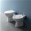 Ideal Standard Coppia sanitari distanziato scarico a pavimento IDEAL STANDARD Tirso WC: P 51 x L 36 x H 39.5 cm, bidet: P 50 x L 36 x H 39.5 cm
