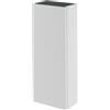 SENSEA Colonna per mobile bagno Neo SENSEA 1 anta P 17 x L 30 x H 75 cm bianco laccato mdf
