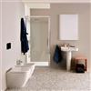 Ideal Standard Coppia sanitari filomuro scarico a parete IDEAL STANDARD I.Life B bianco lucido WC: P 54 x L 35.5 x H 43 cm, bidet: P 54 x L 35.5 x H 43 cm