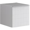 Leroy Merlin Struttura semi colonna da bagno Pixel 1 anta laccato opaco bianco L 40 x H 40 x P 45.5 cm