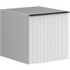 Leroy Merlin Struttura semi colonna da bagno Pixel 1 anta laccato opaco bianco L 40 x H 40 x P 45.5 cm