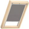 VELUX Tenda per finestra da tetto controllo dell'illuminazione VELUX RFLPK104161S L 94 x H 160 cm grigio / argento