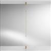 LUCE AMBIENTE DESIGN Lampada da terra LED Gravity oro con 3 temperature di colore 1728 lumen LUCE AMBIENTE DESIGN