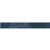ATLAS CONCORDE SOLUTION Piastrella battiscopa ONICE BL. BTS 7,2X60 in monocottura smaltata blu L 60 x H 0.8 cm x Sp 9 mm lappato confezione da 6 ml
