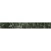 ATLAS CONCORDE SOLUTION Piastrella battiscopa Marble Vision in monocottura smaltata verde lappato L 60 x H 0.8 cm x Sp 9 mm confezione da 6 ml