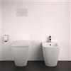 Ideal Standard Coppia sanitari filomuro scarico a parete IDEAL STANDARD I.life S WC: P 48 x L 35.5 x H 40 cm, bidet: P 36 x L 36 x H 40 cm
