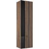 VISOBATH Colonna per mobile bagno Vision VISOBATH 1 anta P 27 x L 34.5 x H 120 cm valenti con il vetro in nero placcato truciolare